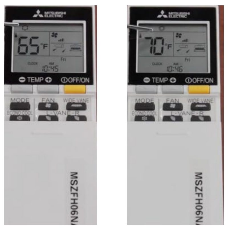 Heating & air conditioning instructions